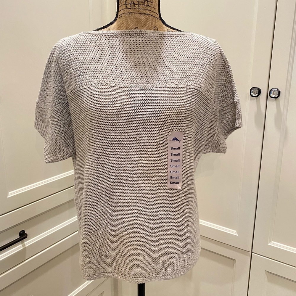 Tommy Bahama Paradise Sun Textured Pullover NWT Small